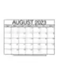 Free download August 2023 Calendars Microsoft Word, Excel or Powerpoint template free to be edited with LibreOffice online or OpenOffice Desktop online