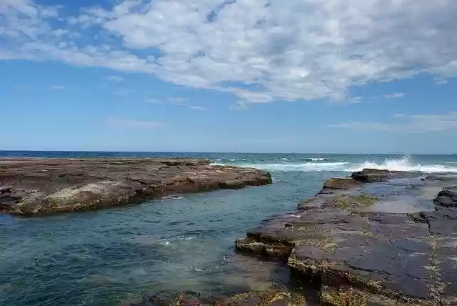 Free download Australia Coast Nsw Rocks -  free photo or picture to be edited with GIMP online image editor