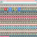 Aztec Tribal Chevron  screen for extension Chrome web store in OffiDocs Chromium