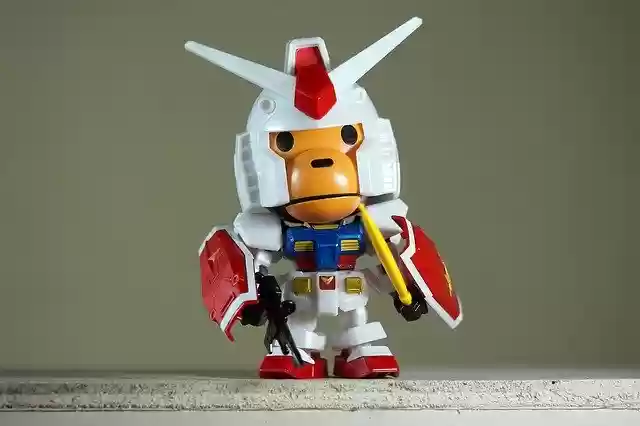 دانلود رایگان Baby Milo Gundam - عکس یا عکس رایگان قابل ویرایش با ویرایشگر تصویر آنلاین GIMP