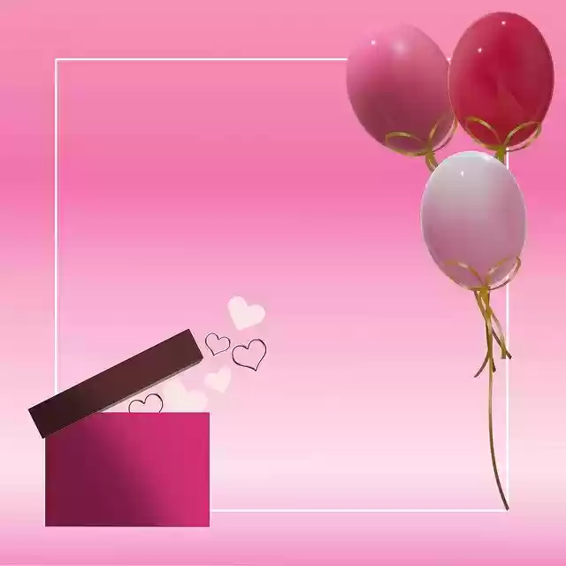 Free download Background Pink Birthday -  free illustration to be edited with GIMP free online image editor