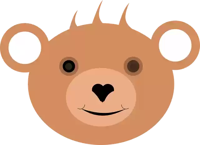 Free download Bear Children Face - Free vector graphic on Pixabay free illustration to be edited with GIMP free online image editor