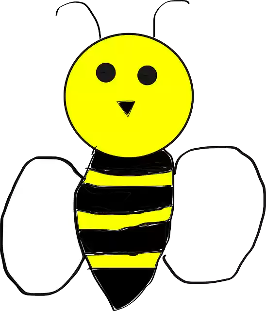 Free download Bee Bumblebee - Free vector graphic on Pixabay free illustration to be edited with GIMP free online image editor