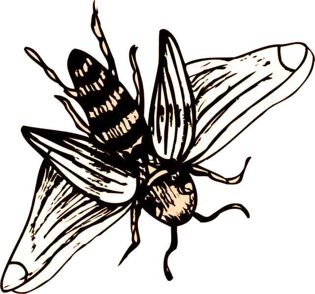 Free download Bee Stripes Wings - Free vector graphic on Pixabay free illustration to be edited with GIMP free online image editor