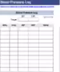 Descargue gratis la plantilla DOC, XLS o PPT del registro de presión arterial gratis para editar con LibreOffice en línea o OpenOffice Desktop en línea