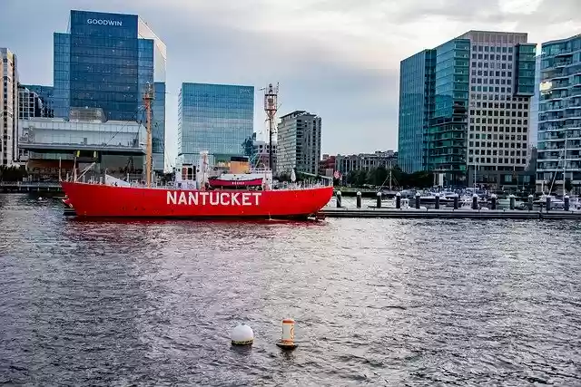 ดาวน์โหลดฟรี Boston Skyline Waterfront - รูปถ่ายหรือรูปภาพฟรีที่จะแก้ไขด้วยโปรแกรมแก้ไขรูปภาพออนไลน์ GIMP