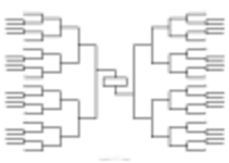 Free download Bracket - Single elimination (landscape) Microsoft Word, Excel or Powerpoint template free to be edited with LibreOffice online or OpenOffice Desktop online