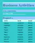 Free download Business Activities To do List Template DOC, XLS or PPT template free to be edited with LibreOffice online or OpenOffice Desktop online