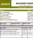 Free download Business Invoice Template DOC, XLS or PPT template free to be edited with LibreOffice online or OpenOffice Desktop online