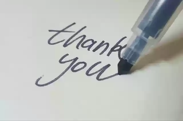 Free download calligraphy pen thanks thank you free picture to be edited with GIMP free online image editor