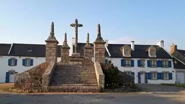 Ücretsiz indir Calvary Saint-Cado Brittany - GIMP çevrimiçi resim düzenleyiciyle düzenlenecek ücretsiz fotoğraf veya resim