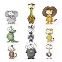 ดาวน์โหลด Cartoon Animal ฟรี (1) ภาพถ่ายหรือรูปภาพฟรีเพื่อแก้ไขด้วยโปรแกรมแก้ไขรูปภาพออนไลน์ GIMP