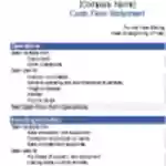 Free download Cash Flow Statement DOC, XLS or PPT template free to be edited with LibreOffice online or OpenOffice Desktop online