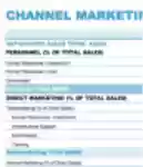 Free download Channel Marketing Budget Template DOC, XLS or PPT template free to be edited with LibreOffice online or OpenOffice Desktop online