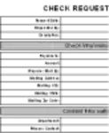 Free download Check Request Template Microsoft Word, Excel or Powerpoint template free to be edited with LibreOffice online or OpenOffice Desktop online