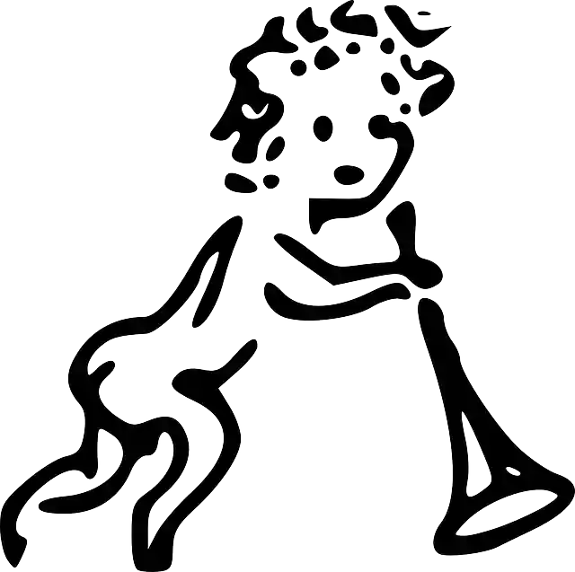 Free download Cherub Trumpet Instrument - Free vector graphic on Pixabay free illustration to be edited with GIMP free online image editor