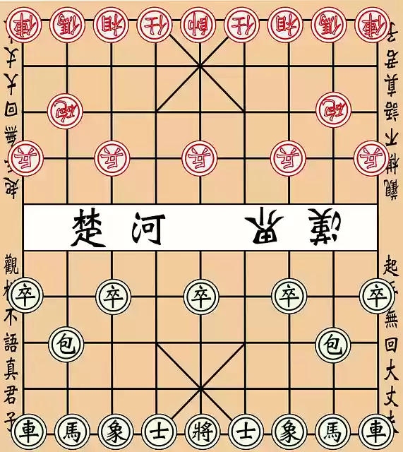 Free download Chess Chinese Xiangqi - Free vector graphic on Pixabay free illustration to be edited with GIMP free online image editor