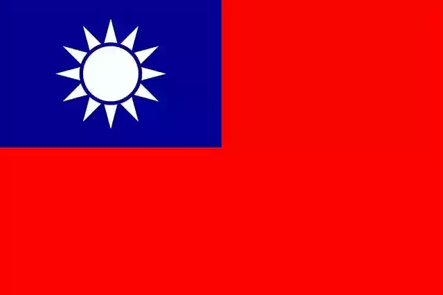 Free download Chinese Taipei Olympic Flag Coat -  free illustration to be edited with GIMP free online image editor