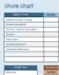 Бесплатно скачайте шаблон Chore Chart DOC, XLS или PPT для бесплатного редактирования в LibreOffice онлайн или OpenOffice Desktop онлайн