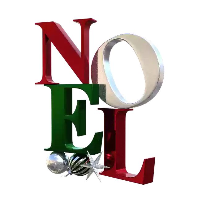 Free download Christmas Text Noel -  free illustration to be edited with GIMP free online image editor