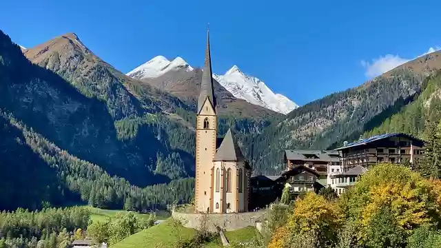 Free download church mountains tyrol austria free picture to be edited with GIMP free online image editor