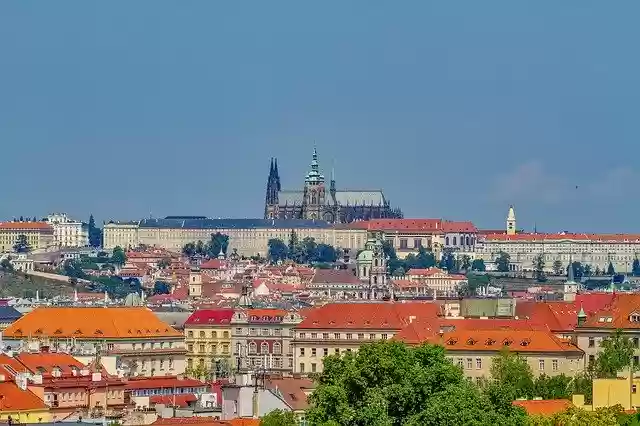 Free download City Prague Architecture Czech free photo template to be edited with GIMP online image editor