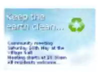 Free download Clean Earth flyer Microsoft Word, Excel or Powerpoint template free to be edited with LibreOffice online or OpenOffice Desktop online