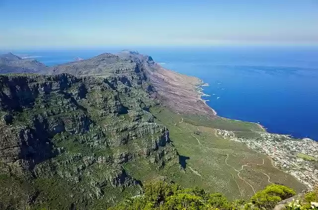 Free download Coastline Aerial Seascape South -  free photo or picture to be edited with GIMP online image editor