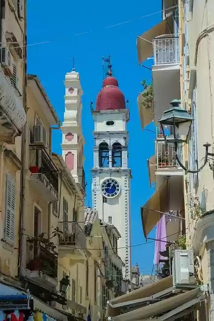 Free download Corfu Town Kerkyra Historic Center -  free photo or picture to be edited with GIMP online image editor