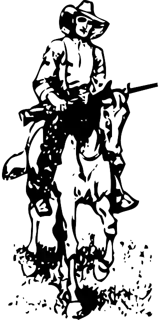 Free download Cow Boy Western - Free vector graphic on Pixabay free illustration to be edited with GIMP free online image editor