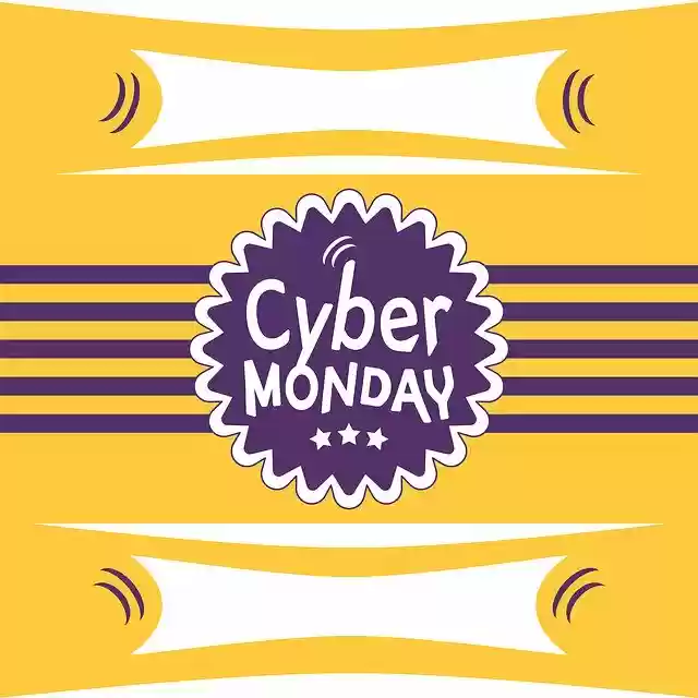 Free download Cyber Monday Event Poster Limited -  free illustration to be edited with GIMP free online image editor