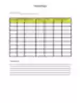 Free download Daily Plan DOC, XLS or PPT template free to be edited with LibreOffice online or OpenOffice Desktop online