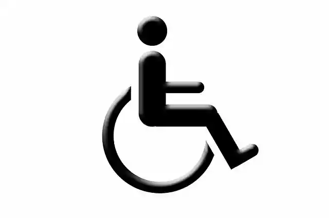 Free download Disabled Symbol Wheelchair -  free illustration to be edited with GIMP free online image editor