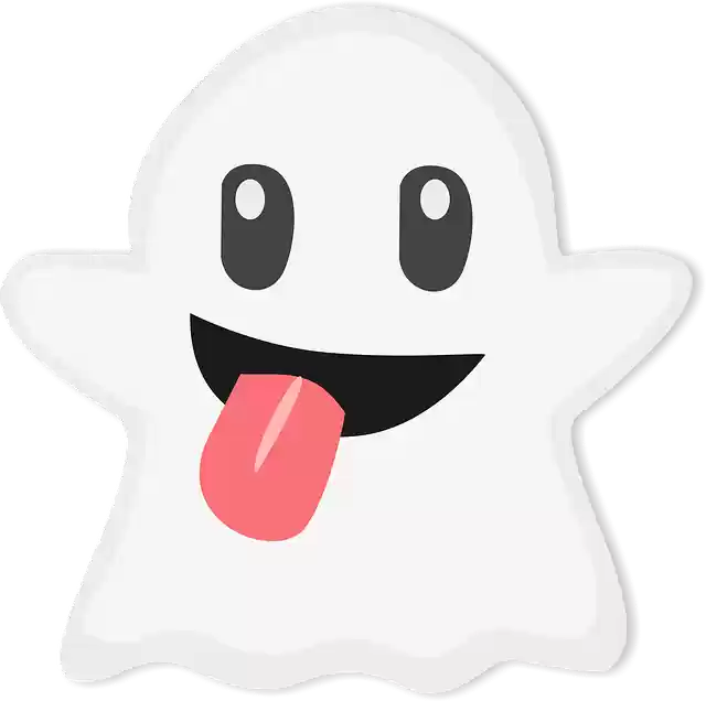 Kostenloser Download von Emoji Ghost - kostenlose Illustration zur Bearbeitung mit dem kostenlosen Online-Bildeditor GIMP