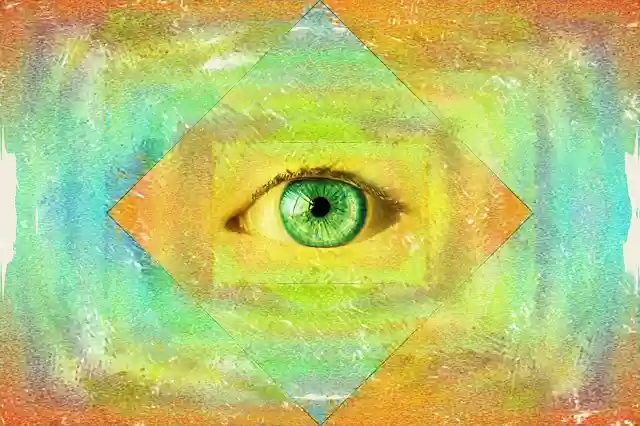 Free download Eye Chakra Aura New free illustration to be edited with GIMP online image editor