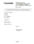 Free download Facsimile Message 1 Microsoft Word, Excel or Powerpoint template free to be edited with LibreOffice online or OpenOffice Desktop online