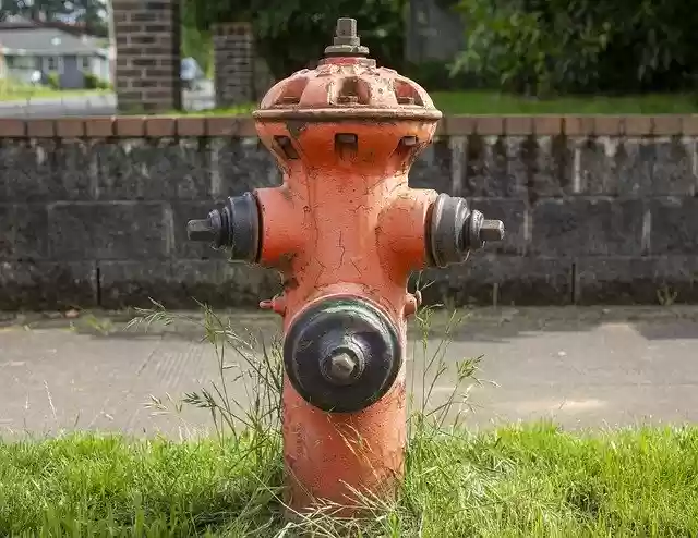 تنزيل مجاني Fire Hydrant Orange Water - صورة أو صورة مجانية لتحريرها باستخدام محرر الصور عبر الإنترنت GIMP