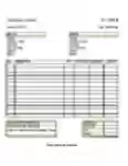 Free download Free printable invoice format DOC, XLS or PPT template free to be edited with LibreOffice online or OpenOffice Desktop online