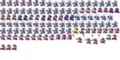 Free download Friday Night Funkin Boyfriend sprite sheet. free photo or picture to be edited with GIMP online image editor