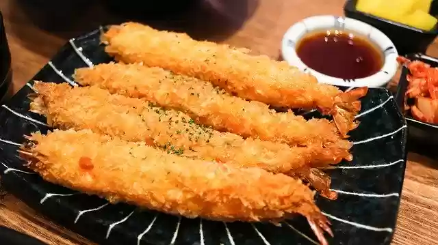 Muat turun percuma Fry Shrimp Tempura Dessert - foto atau gambar percuma percuma untuk diedit dengan editor imej dalam talian GIMP