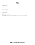 Free download Full-page Recipe with Multiple Ingredient Columns Microsoft Word, Excel or Powerpoint template free to be edited with LibreOffice online or OpenOffice Desktop online