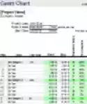 Free download Gantt Chart Template Microsoft Word, Excel or Powerpoint template free to be edited with LibreOffice online or OpenOffice Desktop online