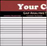 Free download Gap analysis template DOC, XLS or PPT template free to be edited with LibreOffice online or OpenOffice Desktop online