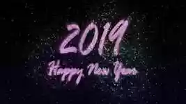 Free download Happy New Year free video to be edited with OpenShot online video editor