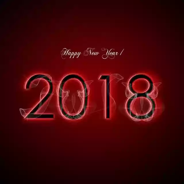 Free download Happy New Year 2018 Festival Best -  free illustration to be edited with GIMP free online image editor