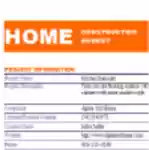 Free download Home Renovation Project Model Template DOC, XLS or PPT template free to be edited with LibreOffice online or OpenOffice Desktop online