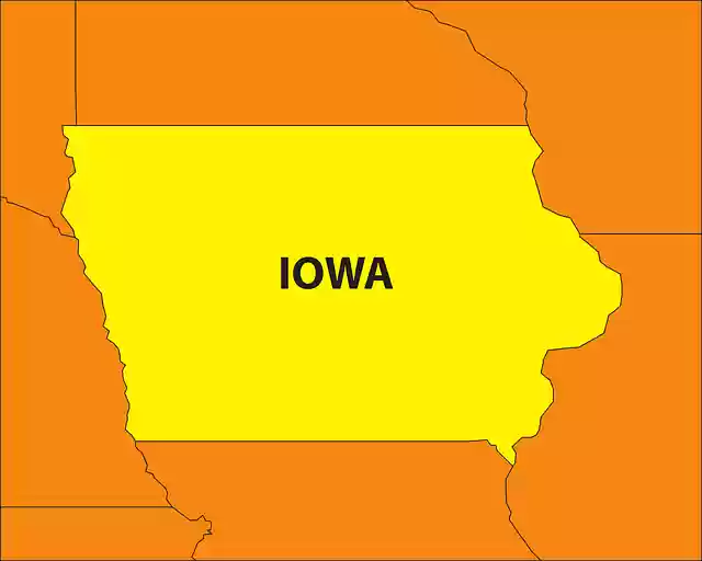 Free download Iowa State Map - Free vector graphic on Pixabay free illustration to be edited with GIMP free online image editor