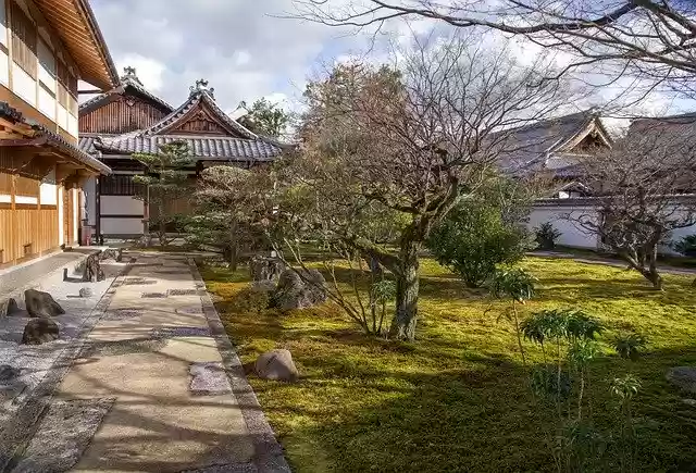 Бесплатно скачайте бесплатный шаблон фотографии Japan Garden Traditional House для редактирования с помощью онлайн-редактора изображений GIMP