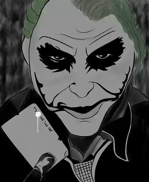 Free download Joker Art Sad Clown -  free illustration to be edited with GIMP free online image editor