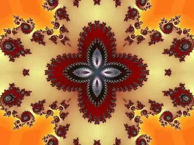 Free download Kaleidoscope Fractal Pattern -  free illustration to be edited with GIMP free online image editor